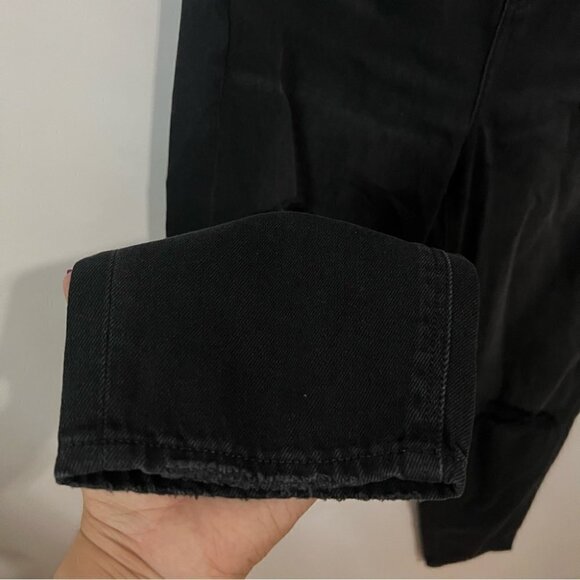 American Eagle, Women's Ripped Mom Jeans - Black Wash. Size: 2 Regular. NWT - Picture 16 of 16